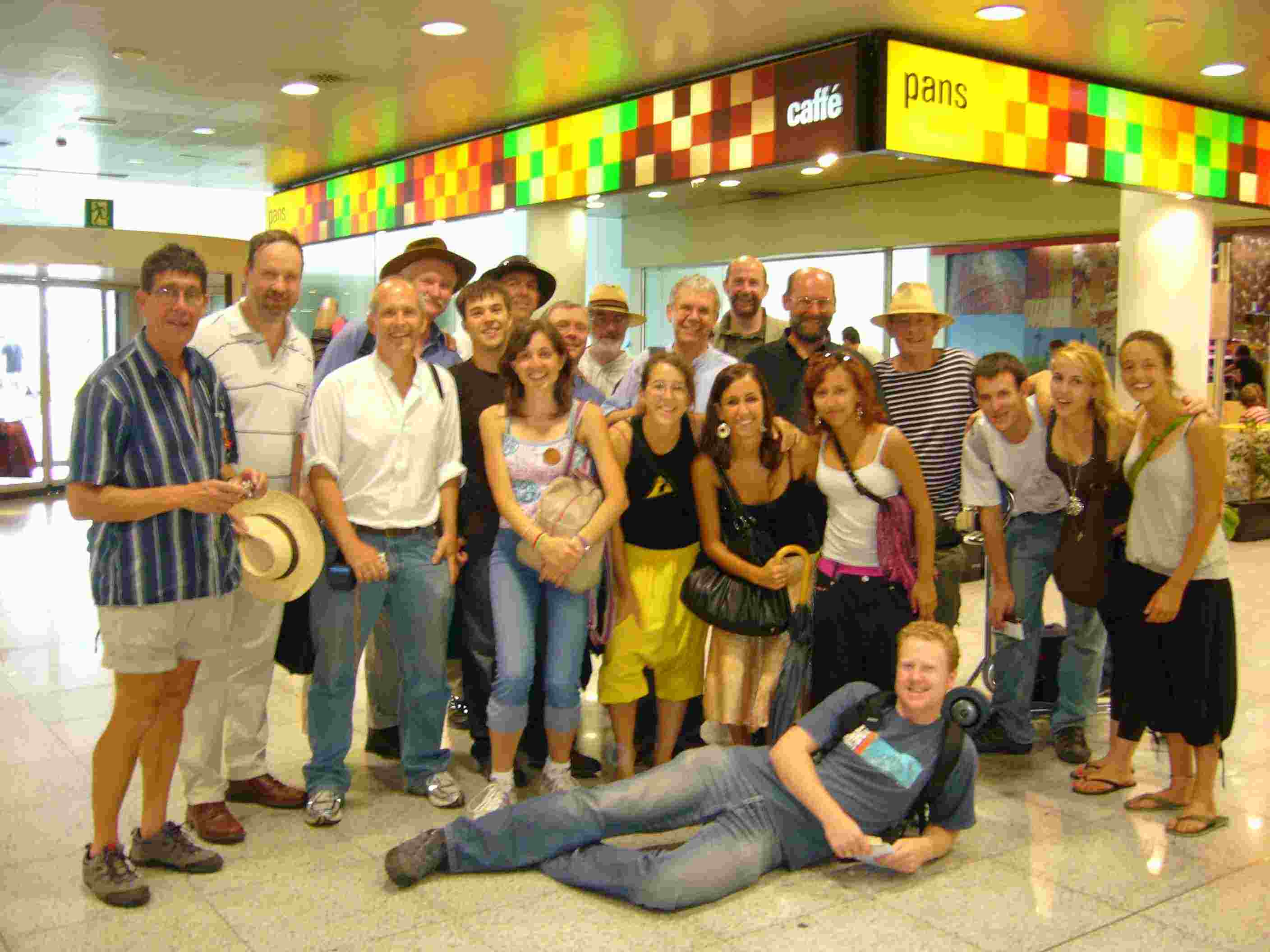 Farewell to Renaixença at the airport