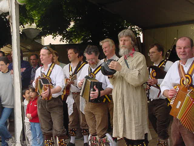 Some of the musicians in Brest